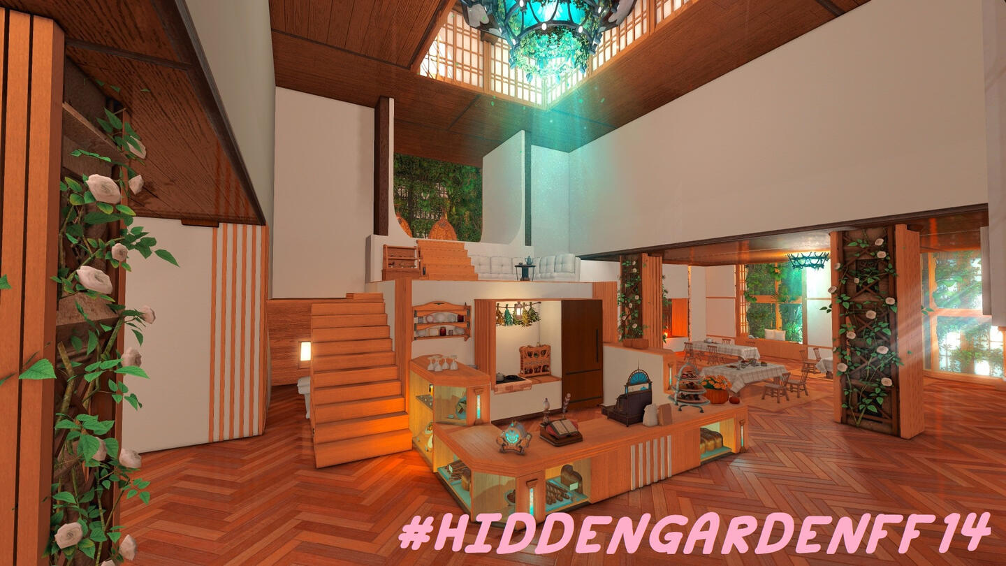 Hidden Garden Cafe Tonberry